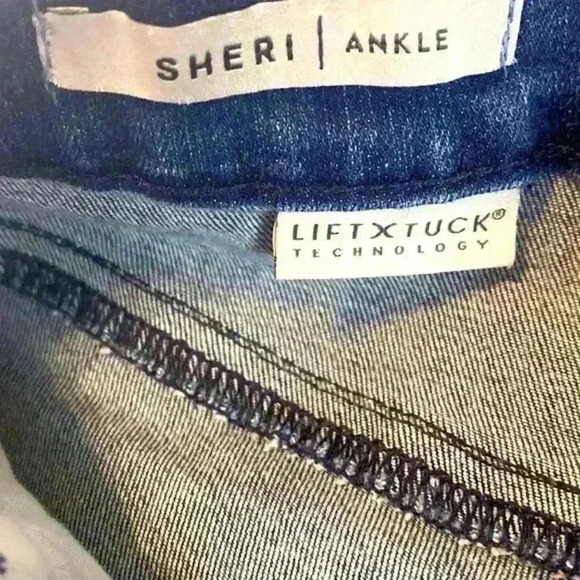 Not Your Daughters Jeans Slim Ankle Lift and Tuck Technology Embroidered Jeans - Picture 8 of 11